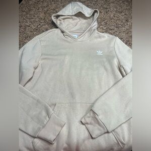 EUC Adidas Men's Magic Beige Hoodie Pullover Sweatshirt Medium